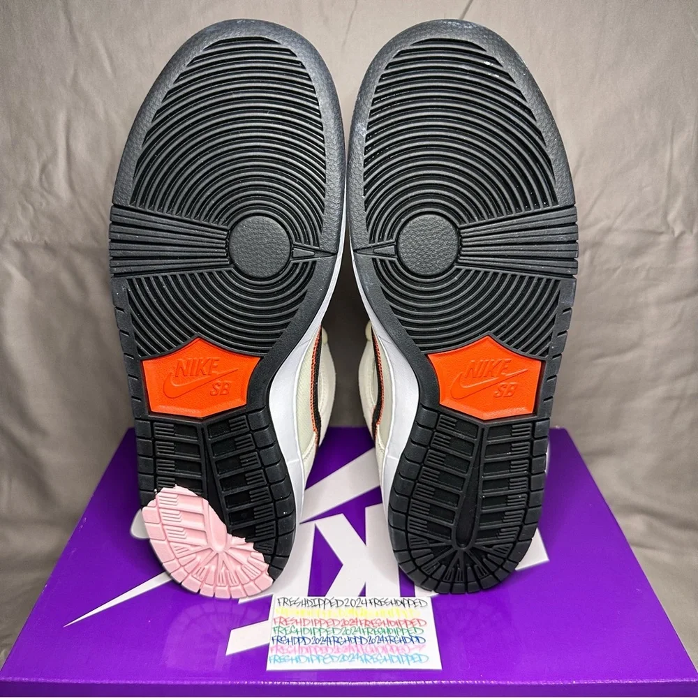 NWT 2022NIKE SB DUNK HIGH PRO PRM SAN FRANCISCO GIANTS SZ. 10.5 DEADSTOCK OG ALL - Picture 12 of 16